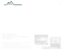 Tablet Screenshot of dai-creation-decorateur.fr
